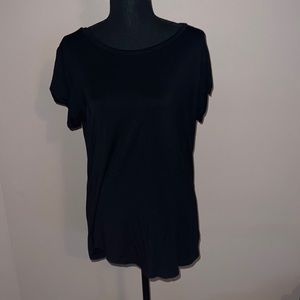 2 tops! One black, one tan.